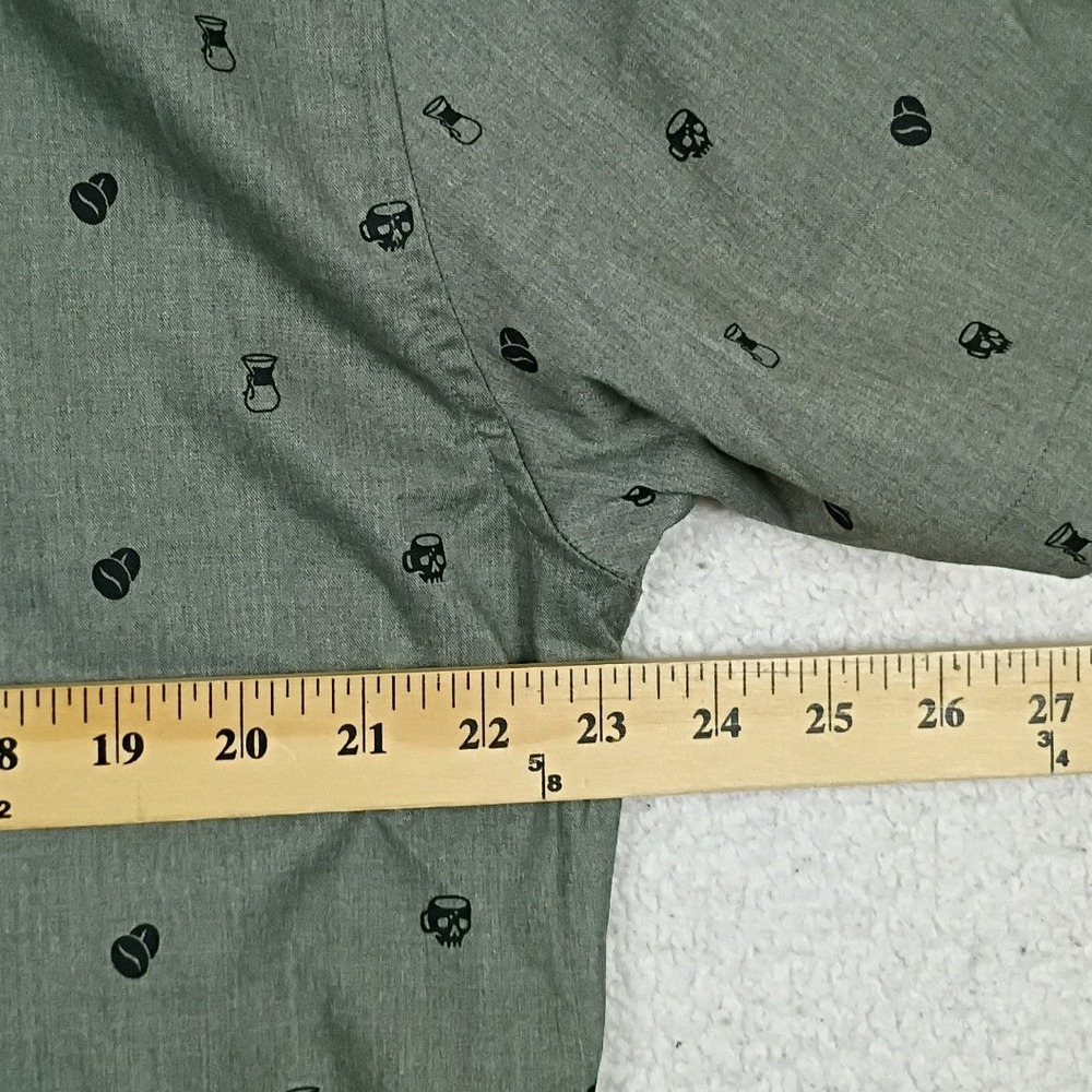 Black Rifle Coffee Company Shirt Pattern Ops Mens XL Green Bamboo Blend Coffee - Picture 7 of 9